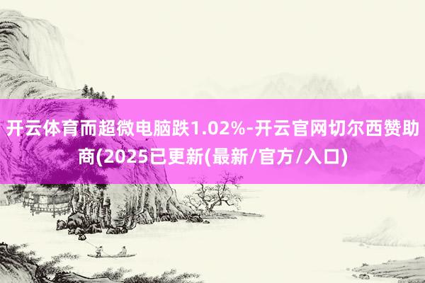 开云体育而超微电脑跌1.02%-开云官网切尔西赞助商(2025已更新(最新/官方/入口)