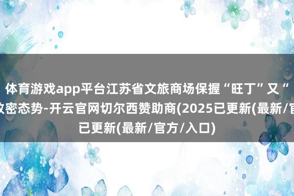 体育游戏app平台江苏省文旅商场保握“旺丁”又“旺财”的致密态势-开云官网切尔西赞助商(2025已更新(最新/官方/入口)